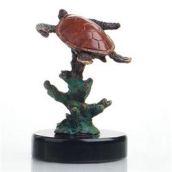 Turtle Bronze Sculpture