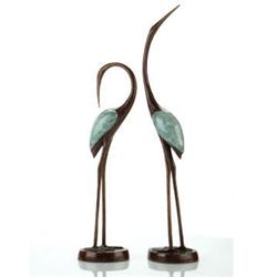 Crane Song Bronze Sculpture