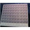 Image 1 : 6. Mint Sheet of .04c "John Foster Dulles" Stamps. (Total face value $2.80)