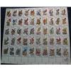 Image 1 : 21. Mint Sheet of .20c " State Birds and Flowers" Scott 1953-2002. Catalog $41.00.
