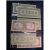 Image 2 : 31. $1, $5, $10, $20, $100, & $500 Beebeetown, Iowa Centennial Money 6-Piece Currency Set.
