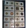 Image 1 : 33. (20) Foreign Coins in a plastic page. Grades up to BU, Dates back to 1876.