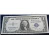 Image 1 : 59. Series 1935E $1 Silver Certificate. AU-Unc.