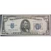 Image 1 : 68.  Series 1934 D $5 Silver Certificate. VF.