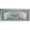 Image 2 : 68.  Series 1934 D $5 Silver Certificate. VF.