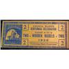 Image 1 : 69. 1936 Council Bluffs Centennial Celebration (rectangular) Two-Wooden Nickels. CU.