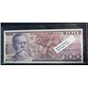 Image 1 : 70. Series FH Mexico $100 Peso Banknote.  AU.