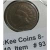 Image 1 : 93. 1864 Indian Head Cent. G-4.