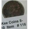 Image 1 : 116. 1916 P Buffalo Nickel. Dark. VF.