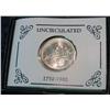 Image 2 : 228. 1732-1982 D George Washington 90% Silver Commemorative Half Dollar. Gem BU.