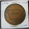 Image 1 : 1007. 1975 Ossian, Iowa 125th Anniversary Bronze Medal.