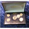 Image 2 : 1085. 2000 Year Set Gold Plated Contains, Cent, Nickel, Dime, 2-Quarters & Sacagawea Dollar.