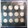Image 2 : 320. 1979-81 Complete Set of P, D, & S Susan B. Anthony Dollar Coins in a holder.