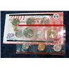 Image 2 : 1155. 2001D 1/2 US Mint Set. In Original Envelope.