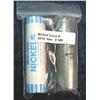 Image 1 : 388. 2004 P & D Solid Date BU Rolls of Jefferson "Peace" Nickels. (80 coins total) CDN Bid