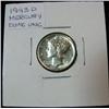 Image 1 : 1234. 1943D Mercury Dime. BU.