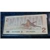 Image 2 : 1237. Series 1986 Canadian $2.00 Note. VF.