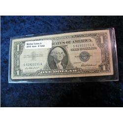 1260. Series 1957 $1.00 Silver Certificate.