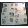 Image 2 : 467. (9) 1976-77 First Day of Issue Covers with Stamps. Very attractive.
