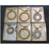 Image 2 : 485. (6) New Coin Bezel and Necklaces. In boxes. New.