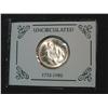 Image 1 : 562. 1982 D George Washington Silver Commemorative Half Dollar in original box of issue.