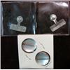 Image 2 : 566. (2( Roosevelt Red & Blue Lapel Pins.& (2) JFK Campaign Pins