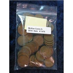 1476. (55) 1909-1920 Lincoln Cents.