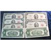 Image 2 : 613. (7) Series 1953 $2 Dollar United States Notes.