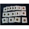 Image 1 : 1620. (25) Lincoln Cent Mint oddities.
