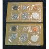 Image 2 : 707. (2) 1963 U.S. Proof Sets. Original as issued. Flat Packs.