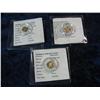 Image 1 : 1677. (3) 2005 Republic of Liberia $10 Gold Krugerrand. Each weighs 0.50g