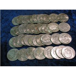 1682. (40) Eisenhower Dollars. Mixed dates including one Silver 1971S.