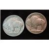 Image 2 : 731. 1913 P Type One & Two Buffalo Nickels. Both with full horns.