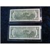 Image 2 : 1688. (2) Series 1995 $2 Federal Reserve Notes. AU.