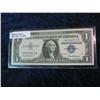 Image 1 : 1694. Series 1957 $1 Silver Certificate. Star replacement note. Crisp Unc.