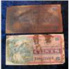 Image 1 : 747. Series 661 Five & Ten Cent Military Payment Certificates. Both stained.