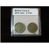 Image 1 : 1741. 1866 & 1873 Three Cent Nickels. F-VF.