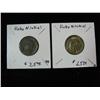 Image 1 : 1742. Interesting Pair of Engraved "Hobo" Nickels. 