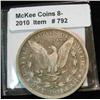 Image 2 : 792. 1890 O Morgan Silver Dollar. F-12.