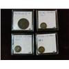 Image 1 : 1774. 1901 Canada Large Cent AG; 1905, 06 & 16 Five Cent Silvers F-VF.