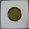 Image 2 : 897. F.W. McDermott, Smoke House, Mo. Valley, Iowa, Good for 10c in Trade. Bronze.