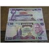 Image 1 : 20 BANK OF ZAMBIA 50 KWACHA BILLS
