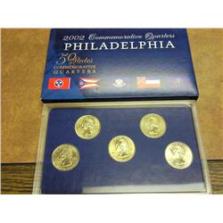 2002-P UNC QUARTERS (AS SHOWN)