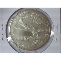 2000 REPUBLIC OF LIBERIA PROOF $5