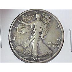 1935 WALKING LIBERTY HALF DOLLAR