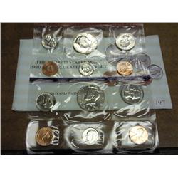 1989 US MINT UNC COIN SET P/D