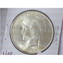 1922 PEACE SILVER DOLLAR (UNC)