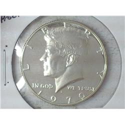 1970-S KENNEDY 1/2 $ (GEM PROOF) 40% SILVER