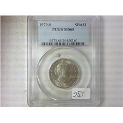 1979-S SBA DOLLAR PCGS MS65