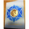 Image 1 : HANUKKAH SOLID BRONZE PROOF COIN IN CARD
